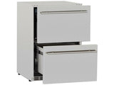24" 5.3c Deluxe Outdoor Rated 2-Drawer Refrigerator - BellStone