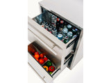 24" 5.3c Deluxe Outdoor Rated 2-Drawer Refrigerator - BellStone