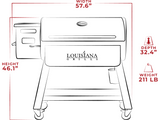 1200 Black Label Pellet Grill w/ Wifi - BellStone