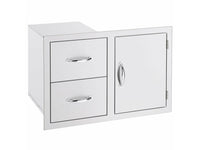 33" 2-Drawer & Access Door Combo - BellStone