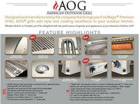 AOG "L" Series BBQ Grill - BellStone