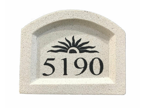 Arched Address Block - BellStone