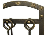 5 Pc Aged Bronze Fireset - BellStone