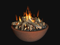 Fire Bowl NG 39" X 13" Fire Ring - BellStone