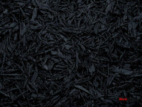 Black Rubber Shredded Mulch - BellStone