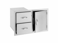 30" 2-Drawer & Access Door Combo - BellStone